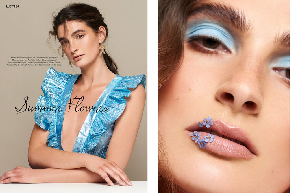 Portfolio shoot published by Lucy's magazine, Studio Taupe May 2023